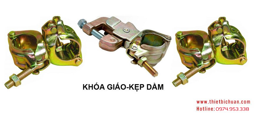 Khóa giáo - Kẹp dầm