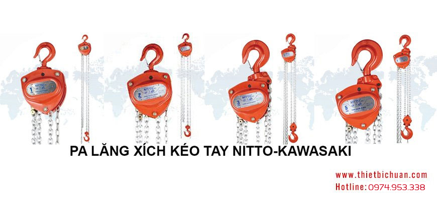Pa lăng xích kéo tay
