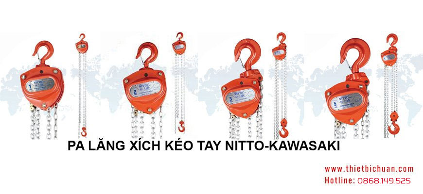 Pa lăng xích kéo tay