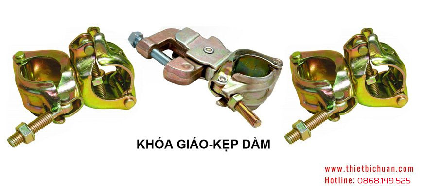 Khóa giáo - Kẹp dầm