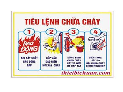 Tiêu lệnh chữa cháy