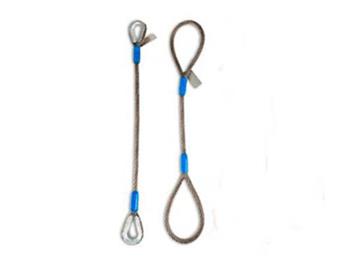 Nhận gia công Sling cáp thép bấm chì mắt cứng